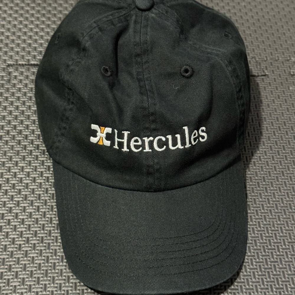 Antigua Black Hat with White and Gold Embroidery